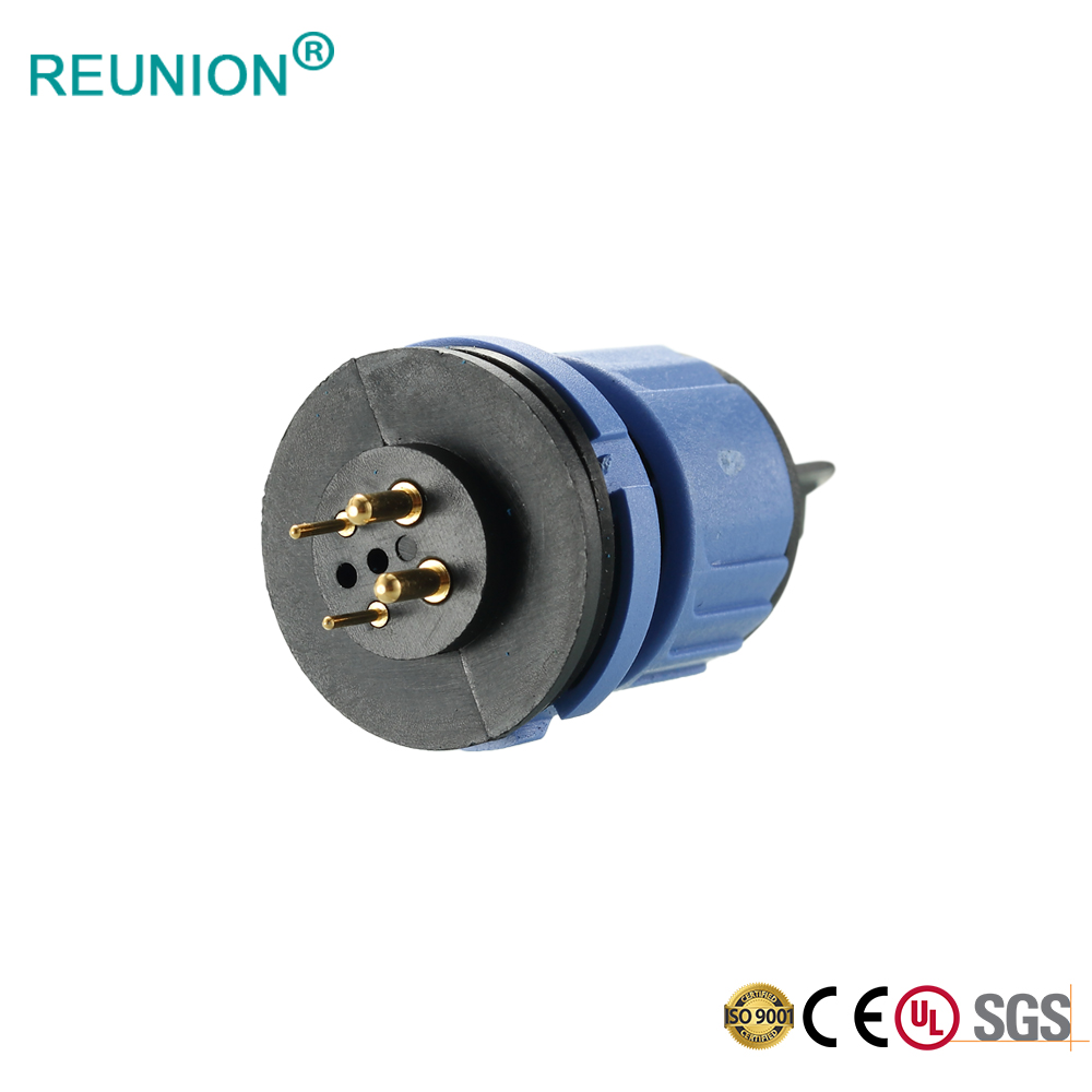REUNION X Series - Waterproof type outdoor running robot power supply and signal connector