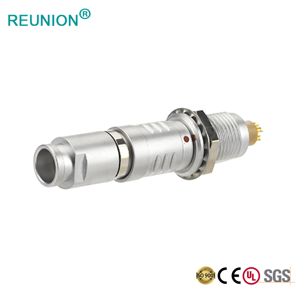 REUNION 5Pin Electrical Couplers Metal Push-Pull Connector with cheapset price