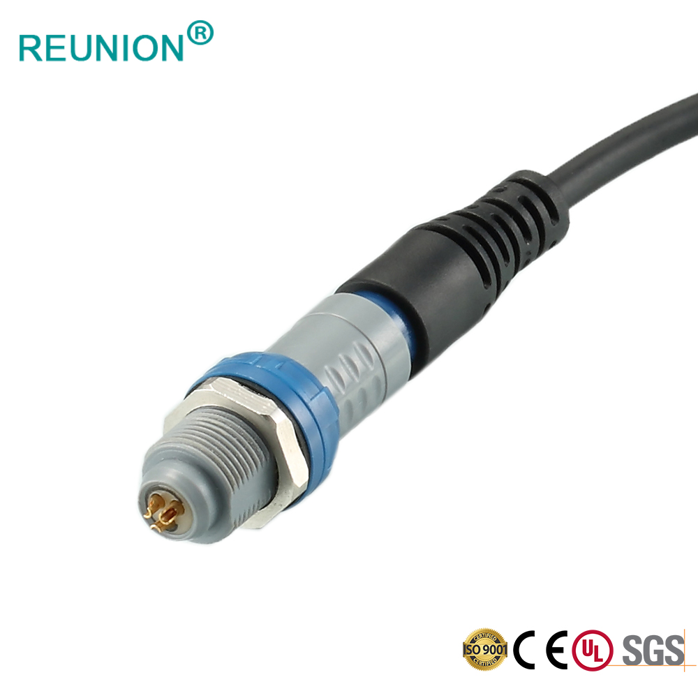 Power Supply Connectors Solder Cable Assembly Customized P Series Medical Connector