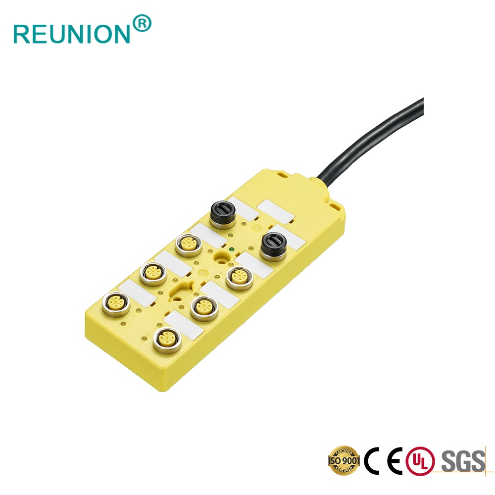 IP67 Waterproof 3pin Assembled M8 Connector Screw Wiring Field Installation Connectors Industrial connector