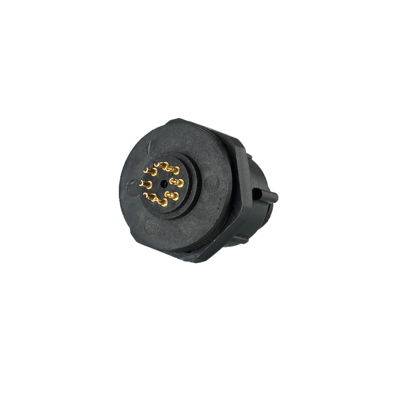 Plastic screw lock LED lighting power connectors