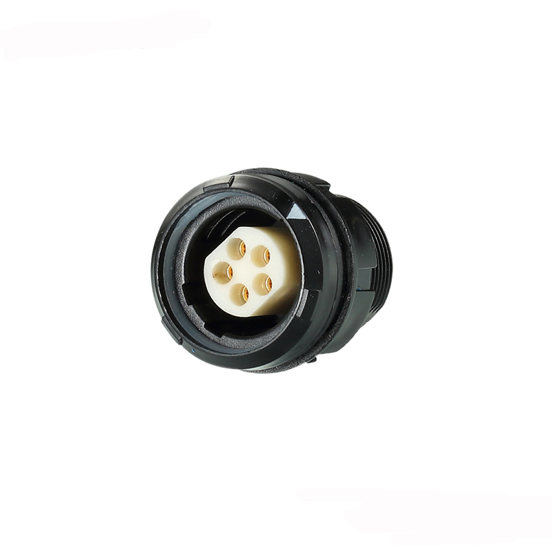 1P Circular 3pin Receptacle Connector Aviation Socket