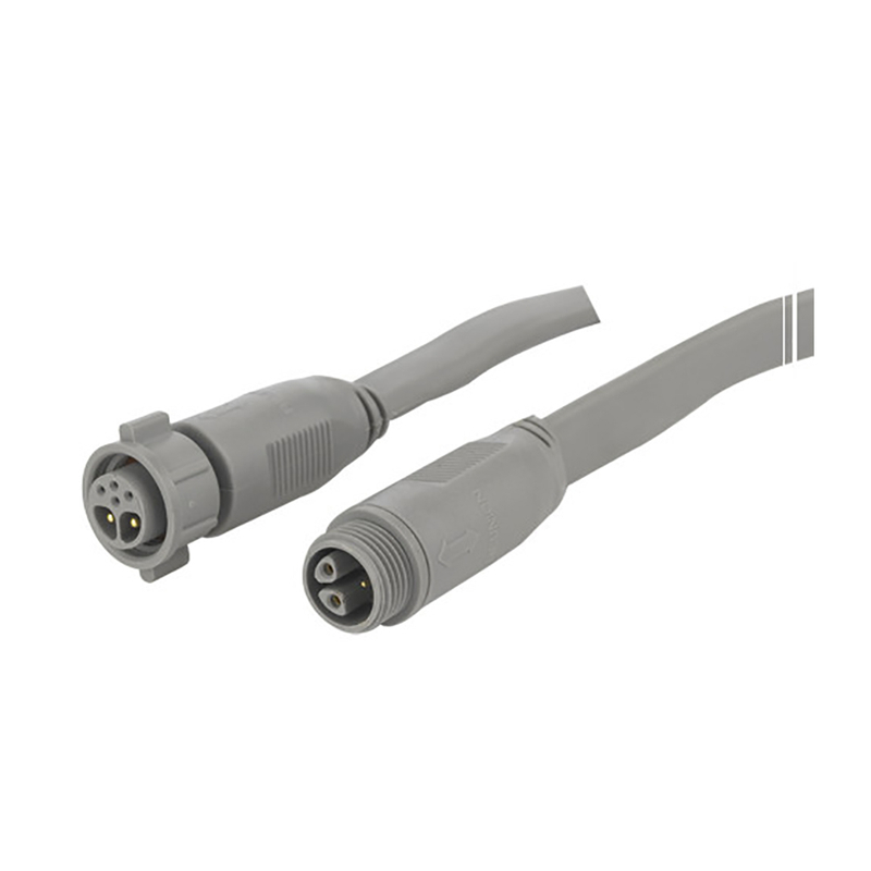 IP67 Outdoor Waterproof Connectors M Series 2+4 Hybrid Pins Power And Signal Connector