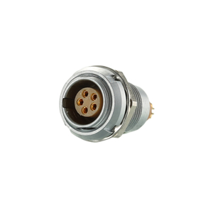 Quick lock push in male to female 9pins wire connector Metal Push-Pull Connectors