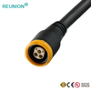 Plastic Circular Couplers Quick/easy Push-pull Connector Miltipole with Key to Avoid Mistake in