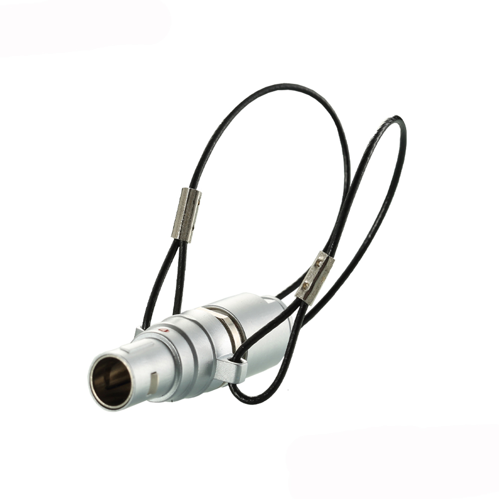 Cable mount male connector quick push-pull power supply straight plug REUNION Connectors