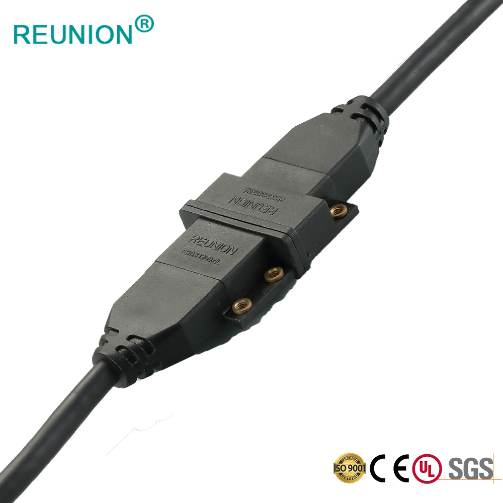 High Performance IP65 Waterproof 3+2 Pin Led Lighting Cable Connector 