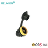 Self-latching Quick Push-Pull Plastic Power Connector IP65 Waterproof Cable Connectors