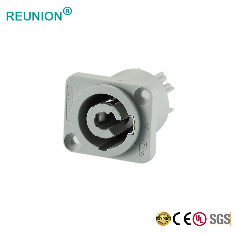 REUNION 3N non-waterproof IP50 power connector Male and Female Aviation plug 30A