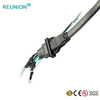 High Performance IP65 Waterproof 3+2 Pin Led Lighting Cable Connector 