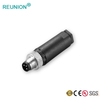 M12 2 3 4 Pins IP68 Waterproof Assembled Connector Metal Shell Waterproof Plug Socket