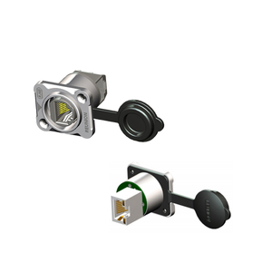 RJ45 8P8C Waterproof Connectors Female Socket Connector for Data 