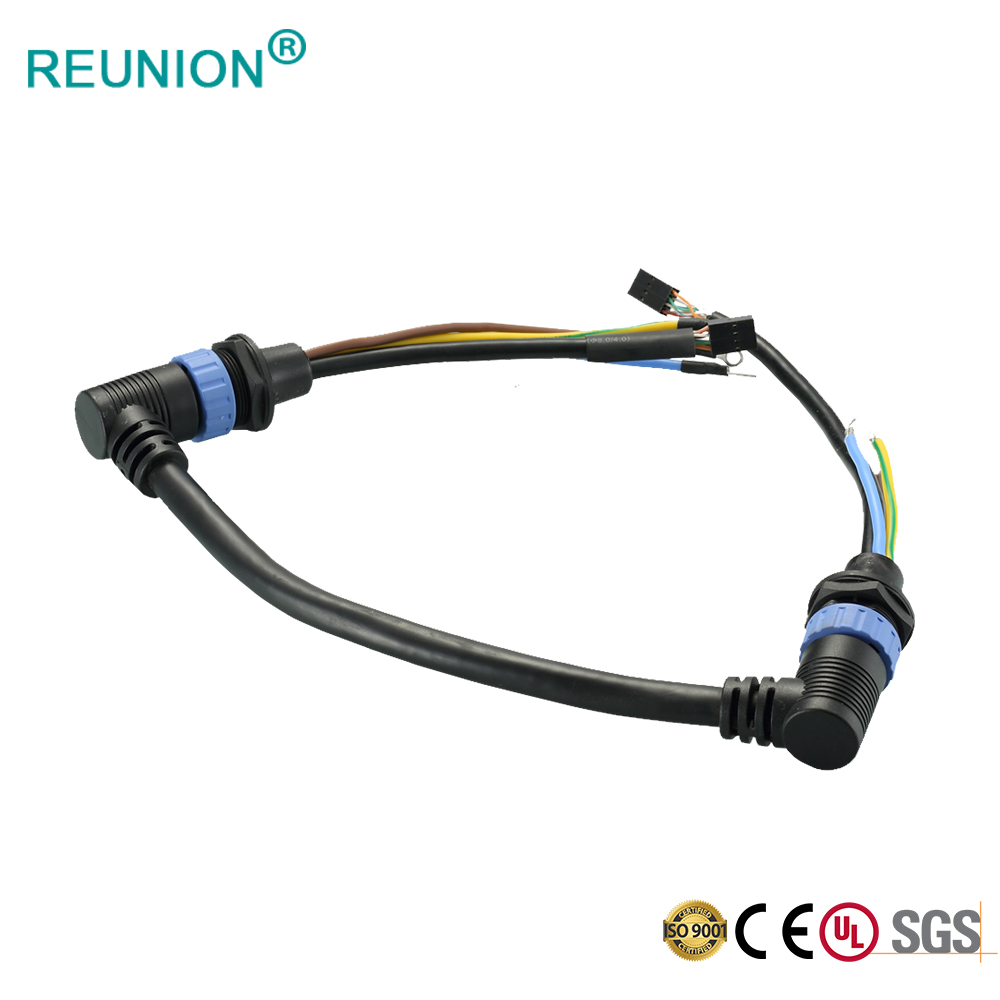 Male And Female Outdoor LED Waterproof Connector IP67 Electrical Couplers