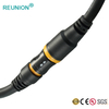 P series 8pins LED screen data connector assembly 8pins female socket & RJ45 plug in Shenzhen Factory