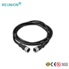 M8 Terminal Connectors compatible with Molex industrial sensor connector 4 Poles male and female