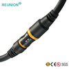 REUNION P Series - Professional Manufacturer Plastic Male Connectors 10pins Quick Push-Pull System