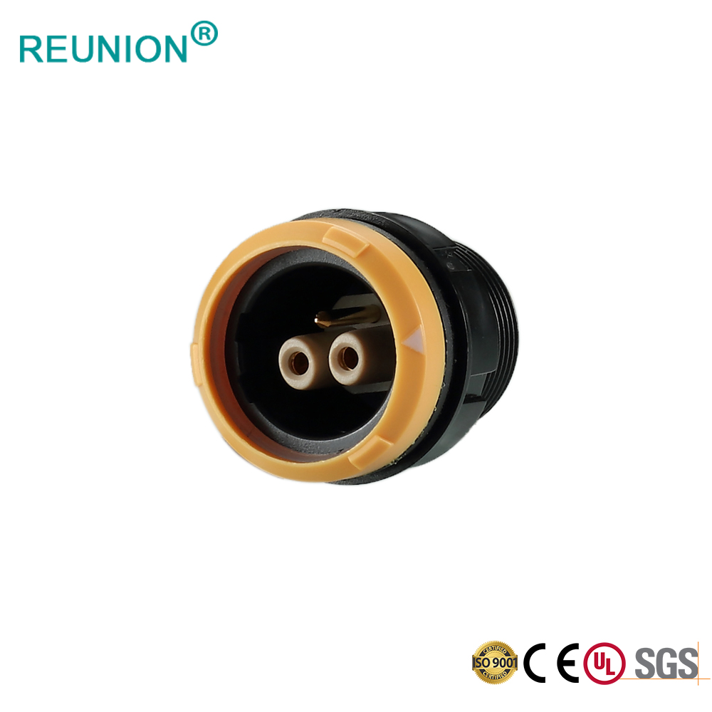 REUNION P Series - Professional Manufacturer Plastic Male Connectors 10pins Quick Push-Pull System