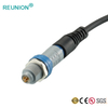 REUNION P Series 3Pins Plastic Medical Connectors PFG waterproof Plug with Cable