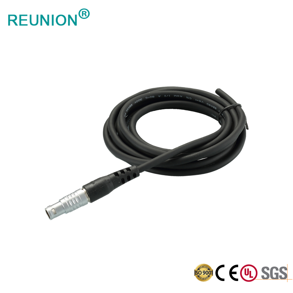 Push-pull Metal Connector Male Female 4K HD Camera Electrical Connector Assembly