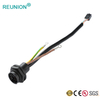 REUNION 2X 3+9 Series LED Display/LED Lighting Power Supply IP67 Waterproof Connector