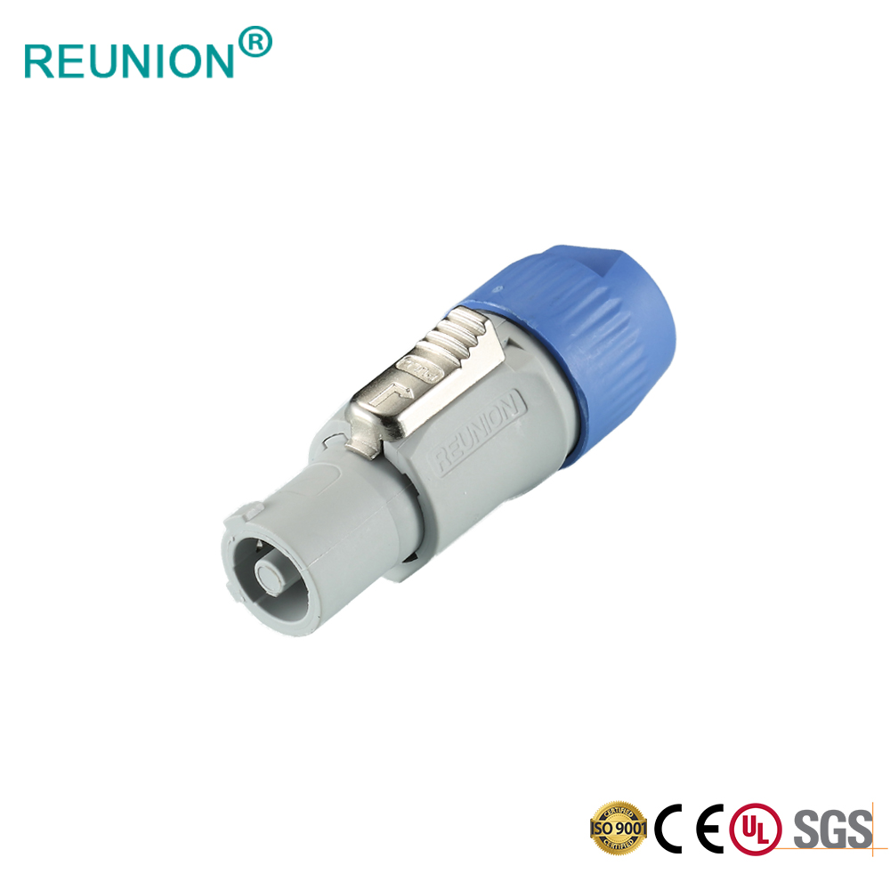 Shenzhen Factory REUNION Connectors 3pins Male Female Power Connector for Led