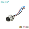 IP67 Waterproof A Coding 4 Pin Male Female M8 Sensor Connector With PVC Cable